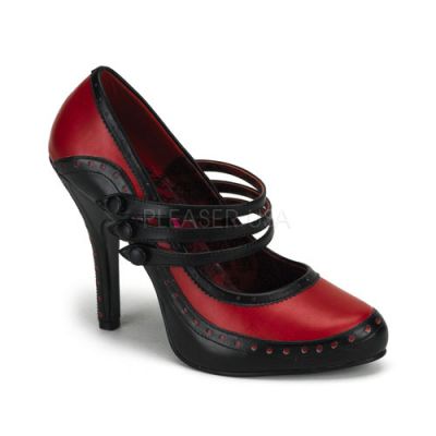 TEMPT 10 4 1 2 Heel 3 Strap Spectator Pump W Concealed PF
