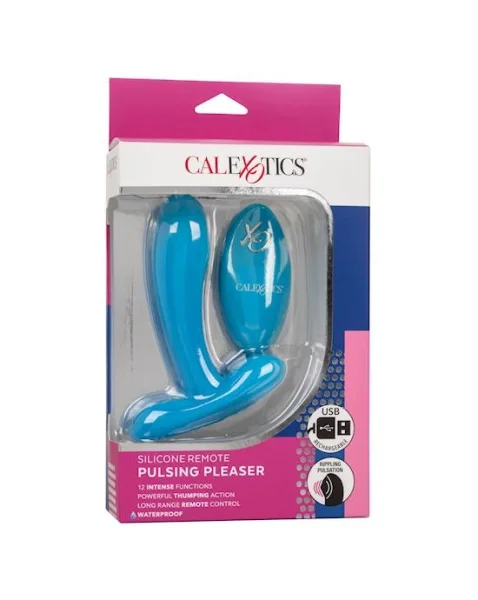 Silicone Remote Pulsing Pleaser