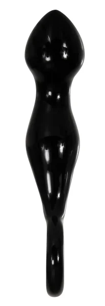 Adam's Glass Prostate Massager - Black