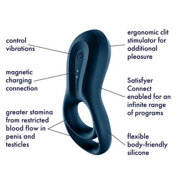 Satisfyer Epic Duo Vibrating Penis Ring