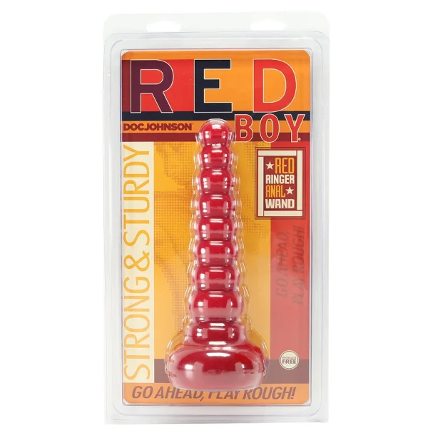 Red Boy Anal Wand Red