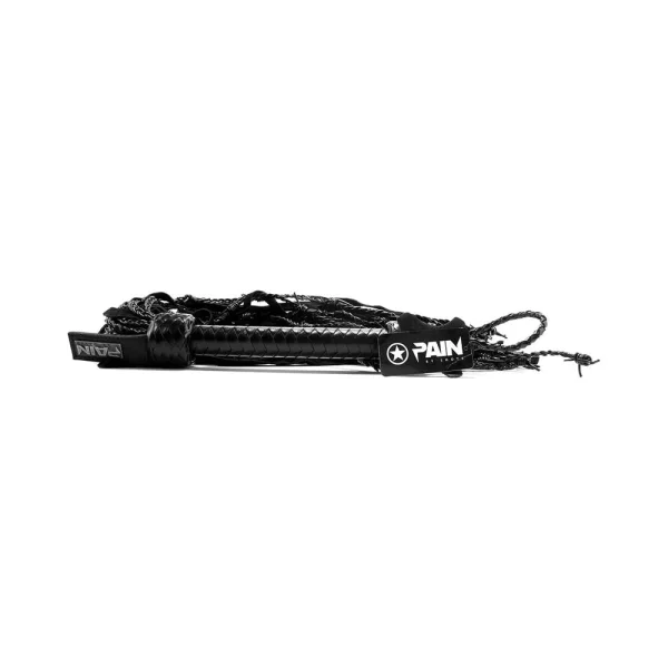 Ouch! Pain - Saddle Leather Barbed Wire Flogger