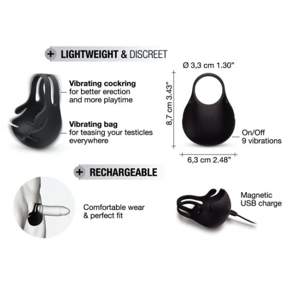 Dorcel Fun Bag Vibrating Cock Ring