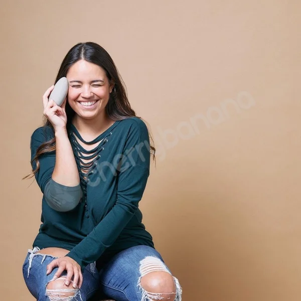 Lora Dicarlo Carezza PercussionTouch™ Grey Tapping Clitoral Stimulator