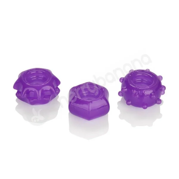 Reversible Purple Ring Set
