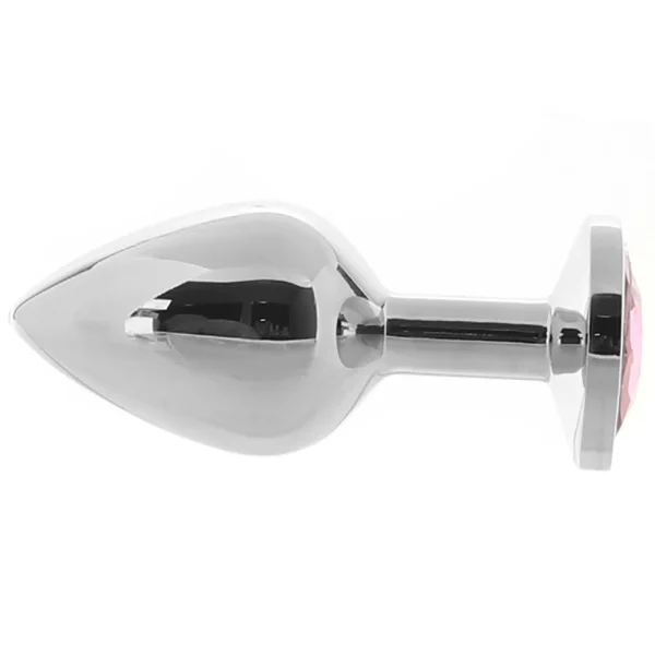 Adam & Eve Pink Heart Gem Anal Plug Set