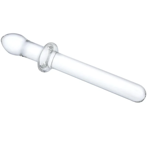 Gläs 9.25" Classic Smooth Dual-Ended Glass Dildo  - Clear
