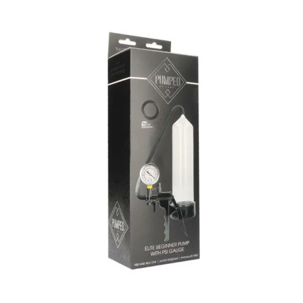 Pumped Elite Beginner Pump With Gauge Clear — image 6 of 8
