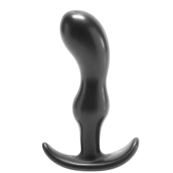 Mood Naughty 2 Small Silicone Butt Plug by Doc Johnson - Black