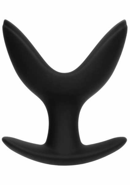 Butt Plug - Split 4 - 3 Inch - Black - Butt Plug