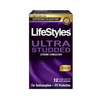 Lifestyles Ultra Studded Condoms 12 Pack 12