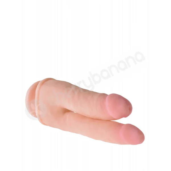 King Cock + Flesh Dual Density Double Penetrator Dildo