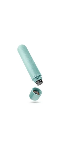 Gaia Eco Bullet Biodegradable & Recyclable Mini Vibrator By Blush Novelties - Aqua — image 11 of 13