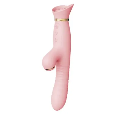 Zalo Rose Thruster Clitoral Suction Stimulator