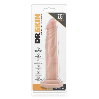 Blush Dr Skin Beige Realistic Cock Basic 7 5