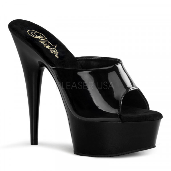 DELIGHT-601 - 6" Stiletto Heel Platfrom Slide — image 5 of 8