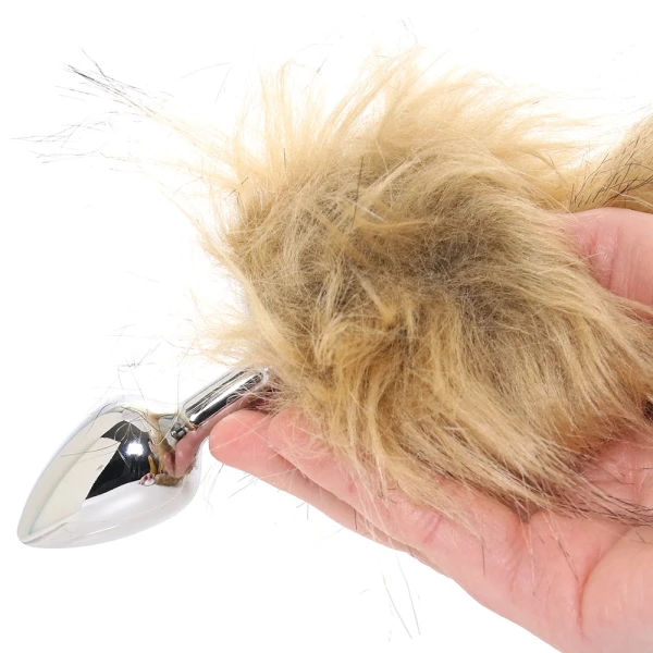 WhipSmart 3 Inch Metal Plug with Fox Tail — image 4 of 6