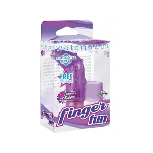 Waterproof Finger Fun - Purple