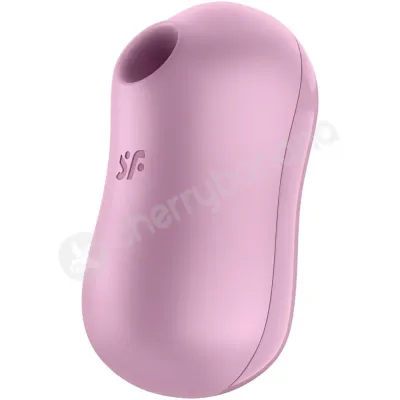 Satisfyer Cotton Candy Purple 2 In 1 Air Pulse Vibration Clit Stimulator