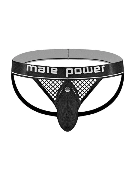 Cock Pit Net Cock Ring Jock - L- XL - Black