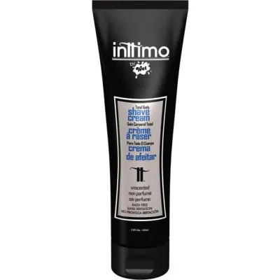 Wet Inttimo Rash Free Total Body Shave Cream For Men Unscented 2 8 Ounce
