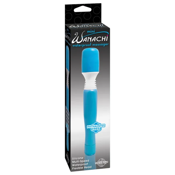 Mini Wanachi Waterproof Massager - Blue — image 10 of 10
