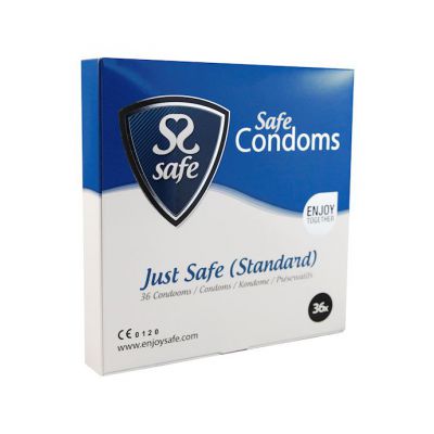 Safe Just Safe Condoms Standard 36 Pcs
