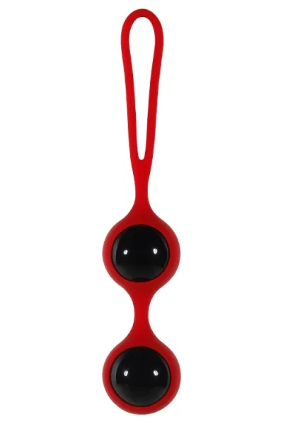 Adam and Eve Scarlet Couture Glass Duo-Ball Kegel Exerciser