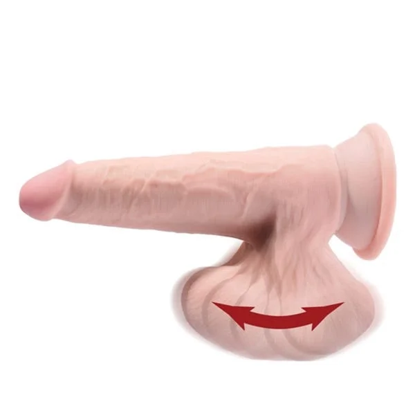 King Cock Plus 9” Cock with Swinging Balls