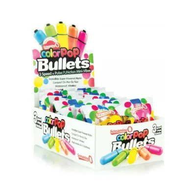 Screaming O Color Pop Bullets In Display 20 Piece