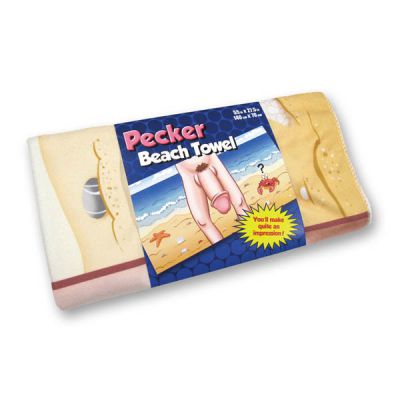 Pecker Beach Towel 140 cm X 70 cm