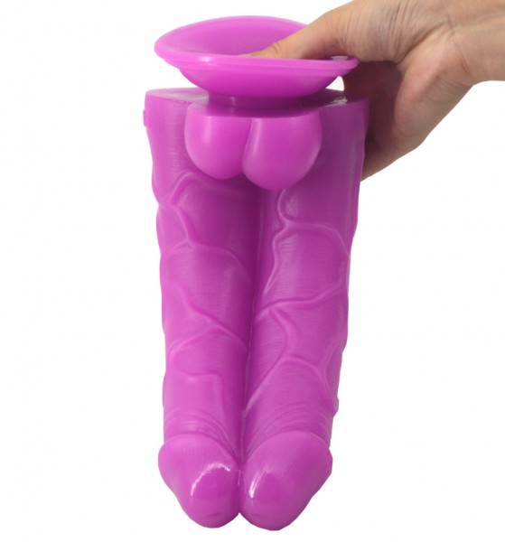 10'' Siamese Twins Cock