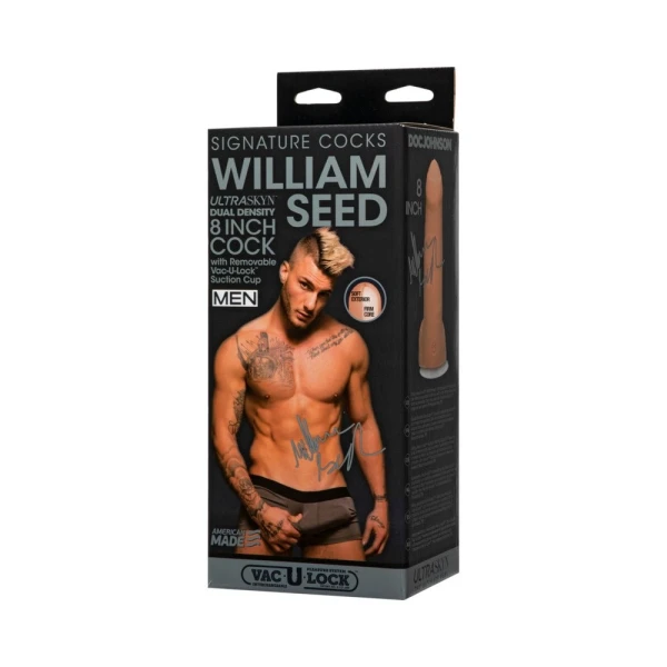 Signature Cocks William Seed 8 Inches Replica Dildo