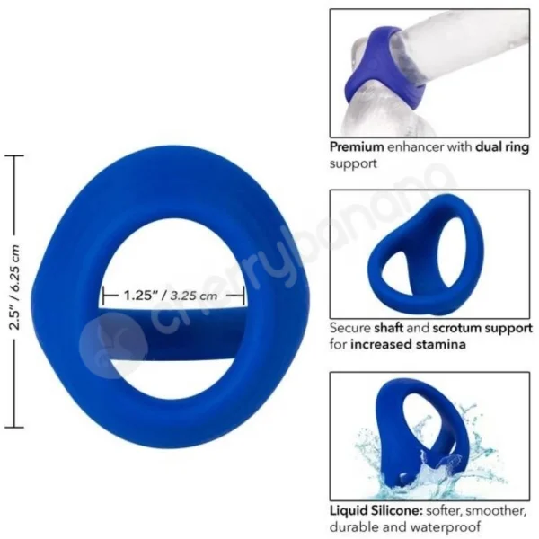 Admiral Cock & Ball Enhancer Dual Stretchy Ring