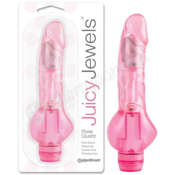 Juicy Jewels Rose Quartz Vibrator