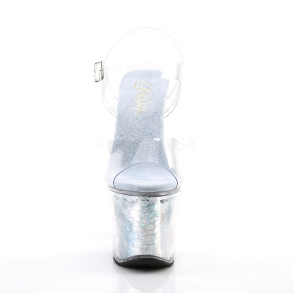 7 inches Heel, 3 1/4 inches PF Ankle Strap Sandal — image 22 of 25