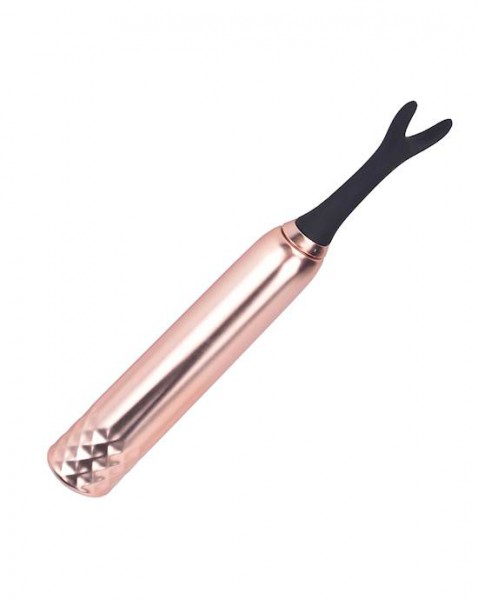 Vibrator With Interchangeable Heads  - Black