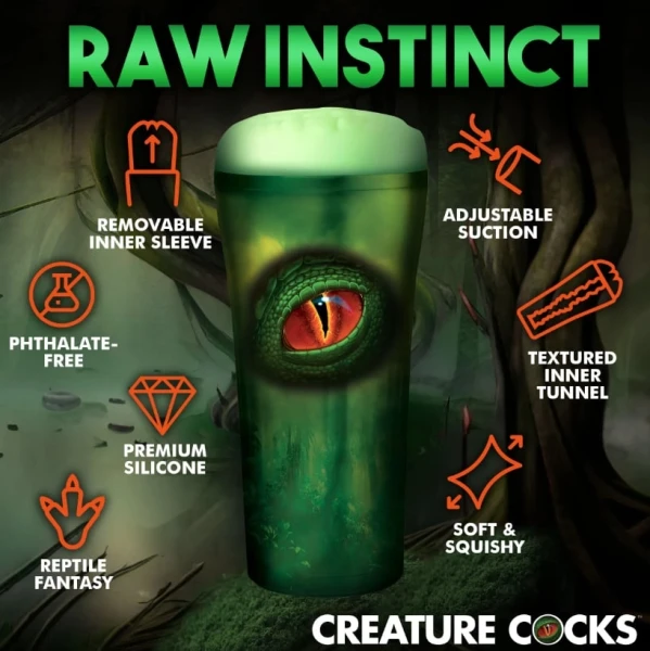 Creature Cocks - Raptor Reptile Stroker