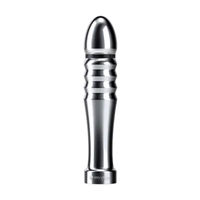 Funky Fella Metal Dildo Silver 5 1 Inch