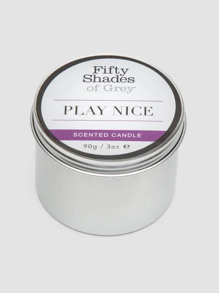 Fifty Shades of Grey Play Nice Vanilla Scented Candle 3 oz