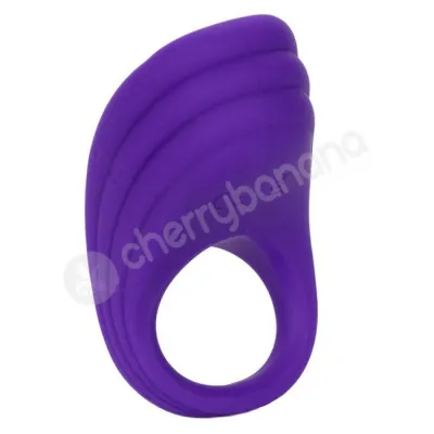 Silicone Rechargeable Purple Passion Enhancer Cock Ring