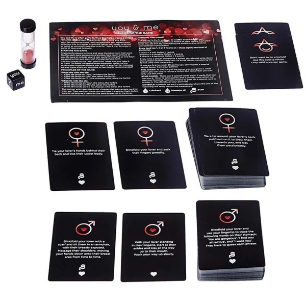 You & Me Couples Card Game