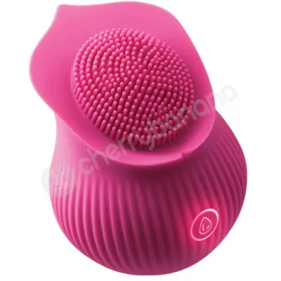 Inya The Bloom Pink Clitoral Stimulation Silicone Vibrator