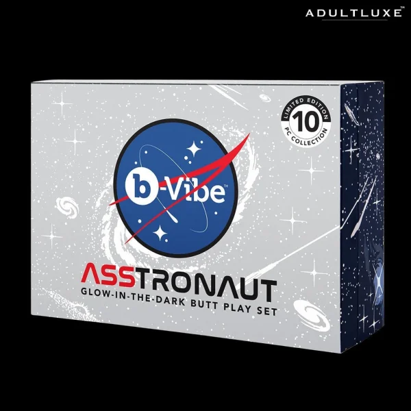 B-Vibe Asstronaut Glow In the Dark Butt Play Set