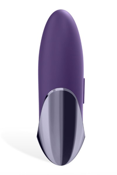 Satisfyer Purple Pleasure 3.7" Lay On Clitoral Vibrator