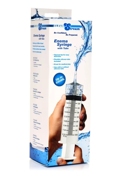 Clean Stream 550ml Enema Syringe