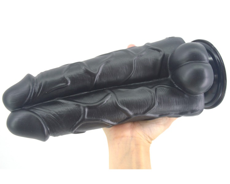 10'' Siamesed Twins Cock