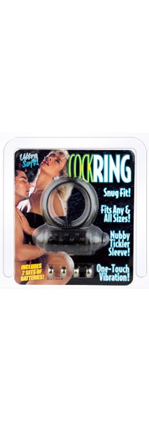 Ultra Soft Vibrating Cock Ring