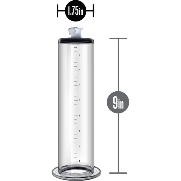 Blush Performance Acrylic Penis Pump Cylinders - 5 Size Options