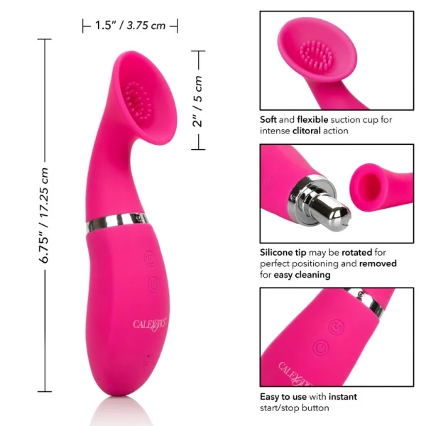 Intimate Pump Rechargeable Silicone Climaxer Pump by CalExotics